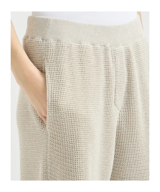 Elastic-Waistband Trousers