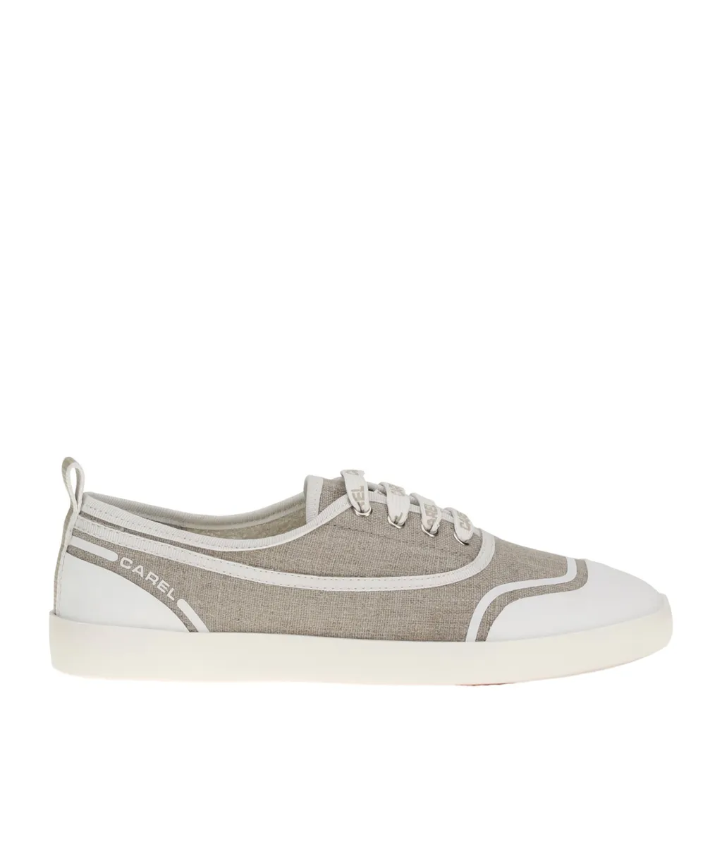 Carel Round Toe Lace-Up Sneakers
