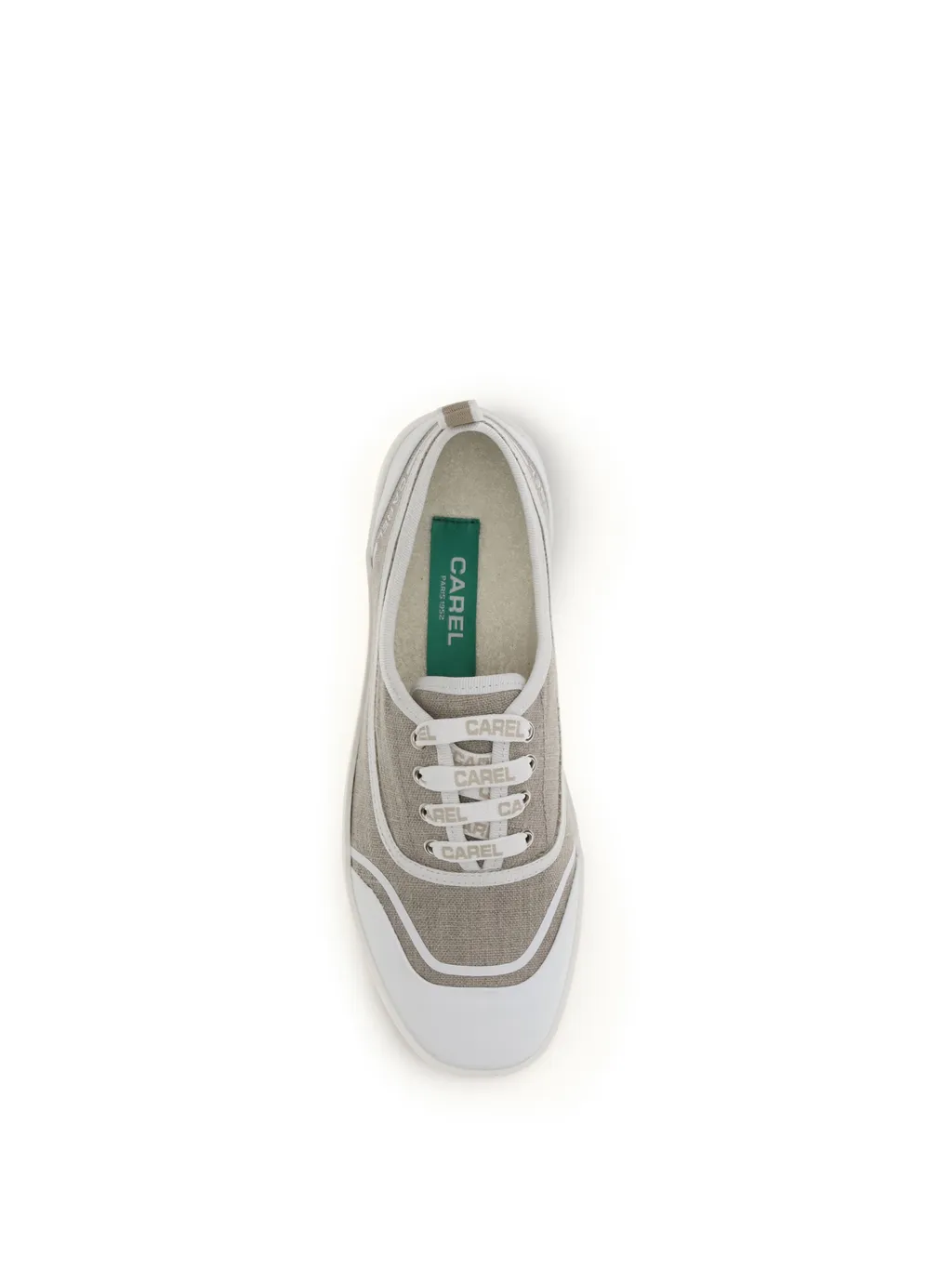 Carel Round Toe Lace-Up Sneakers