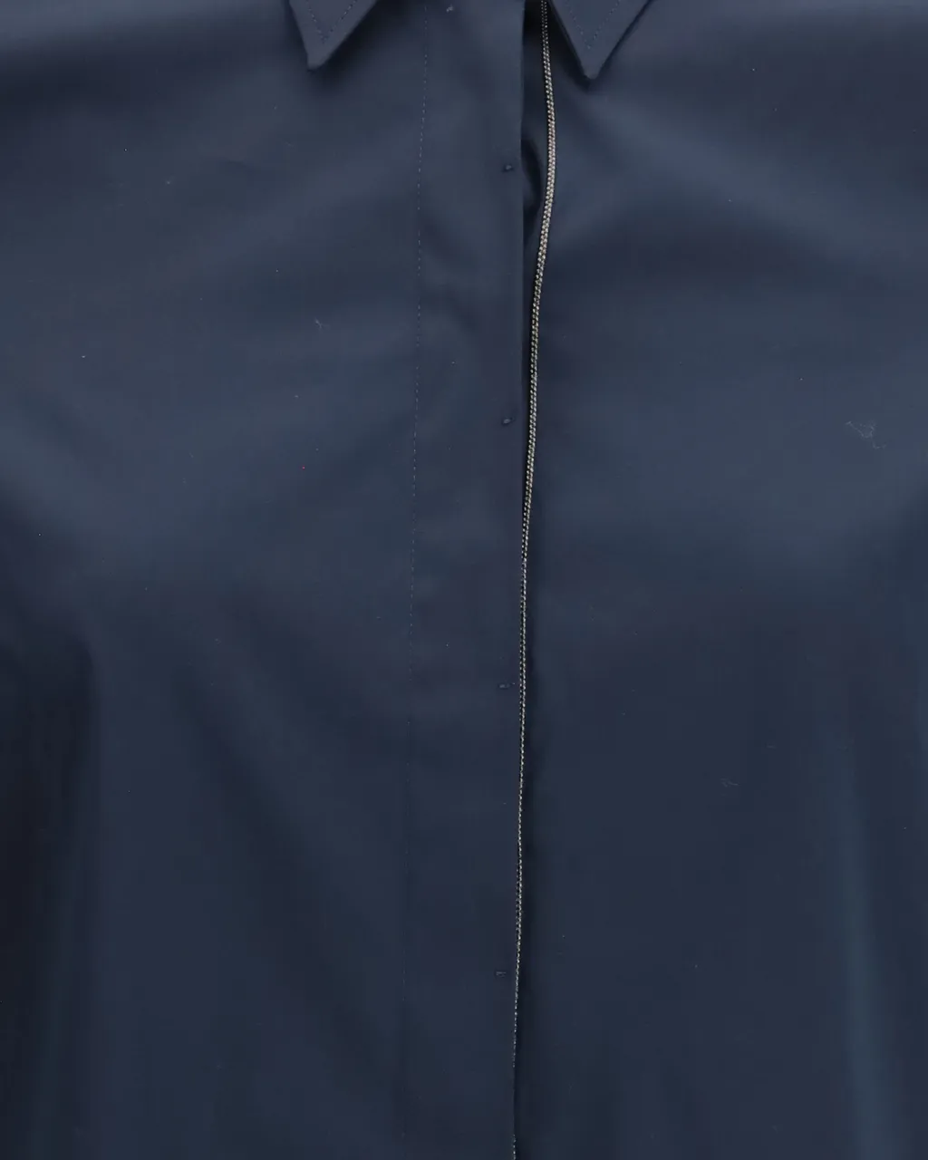 Chain-Trim Shirt