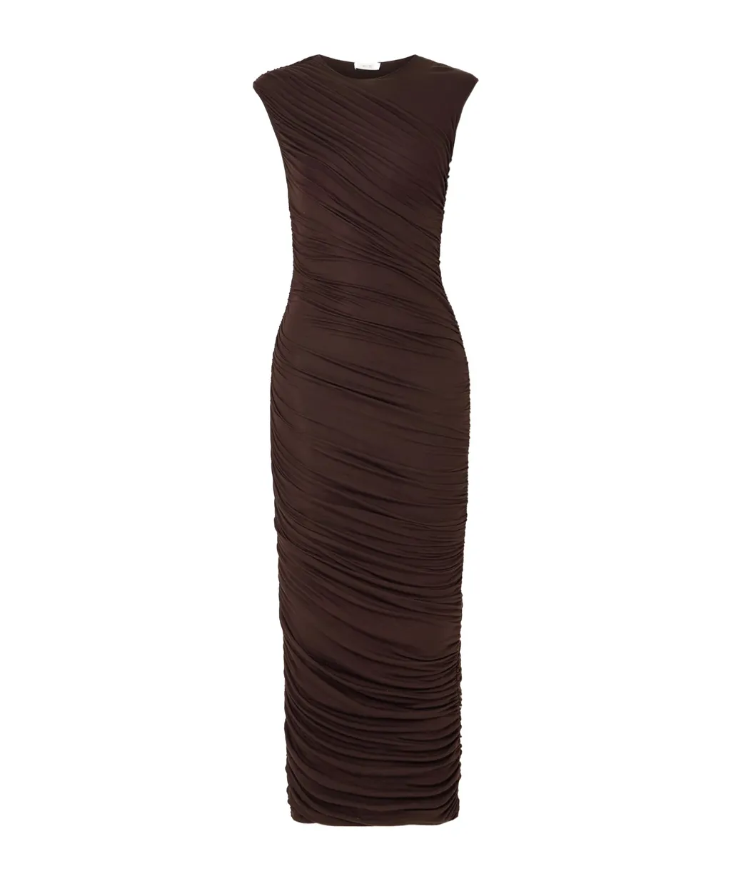 Pleated Long Dress