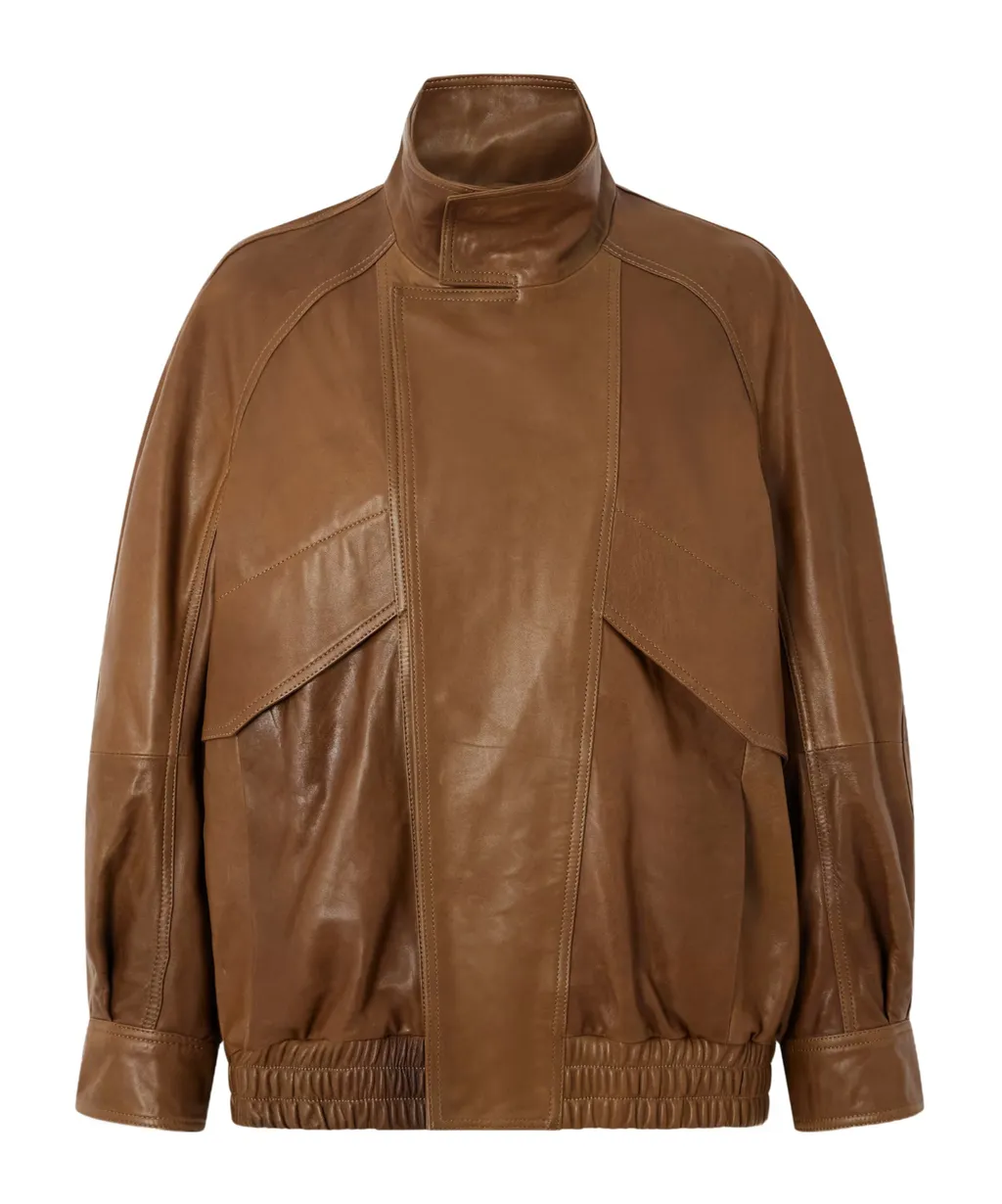 Ariste Paneled Leather Jacket