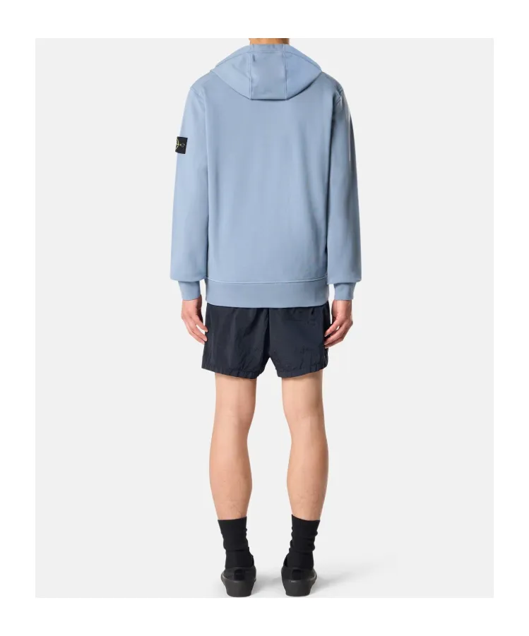 Stone Island Zip-Up Drawstring Hoodie