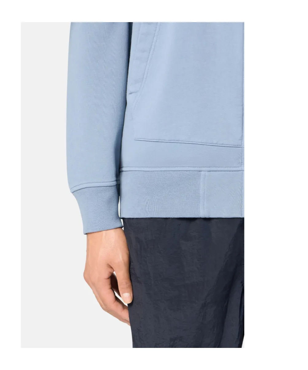 Stone Island Zip-Up Drawstring Hoodie