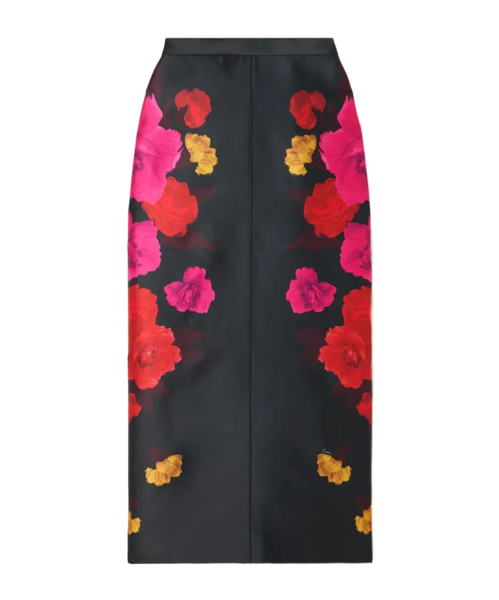 Floral Pattern Skirt