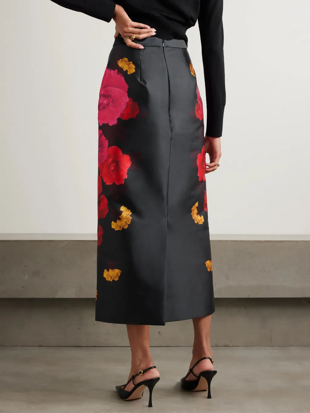 Floral Pattern Skirt