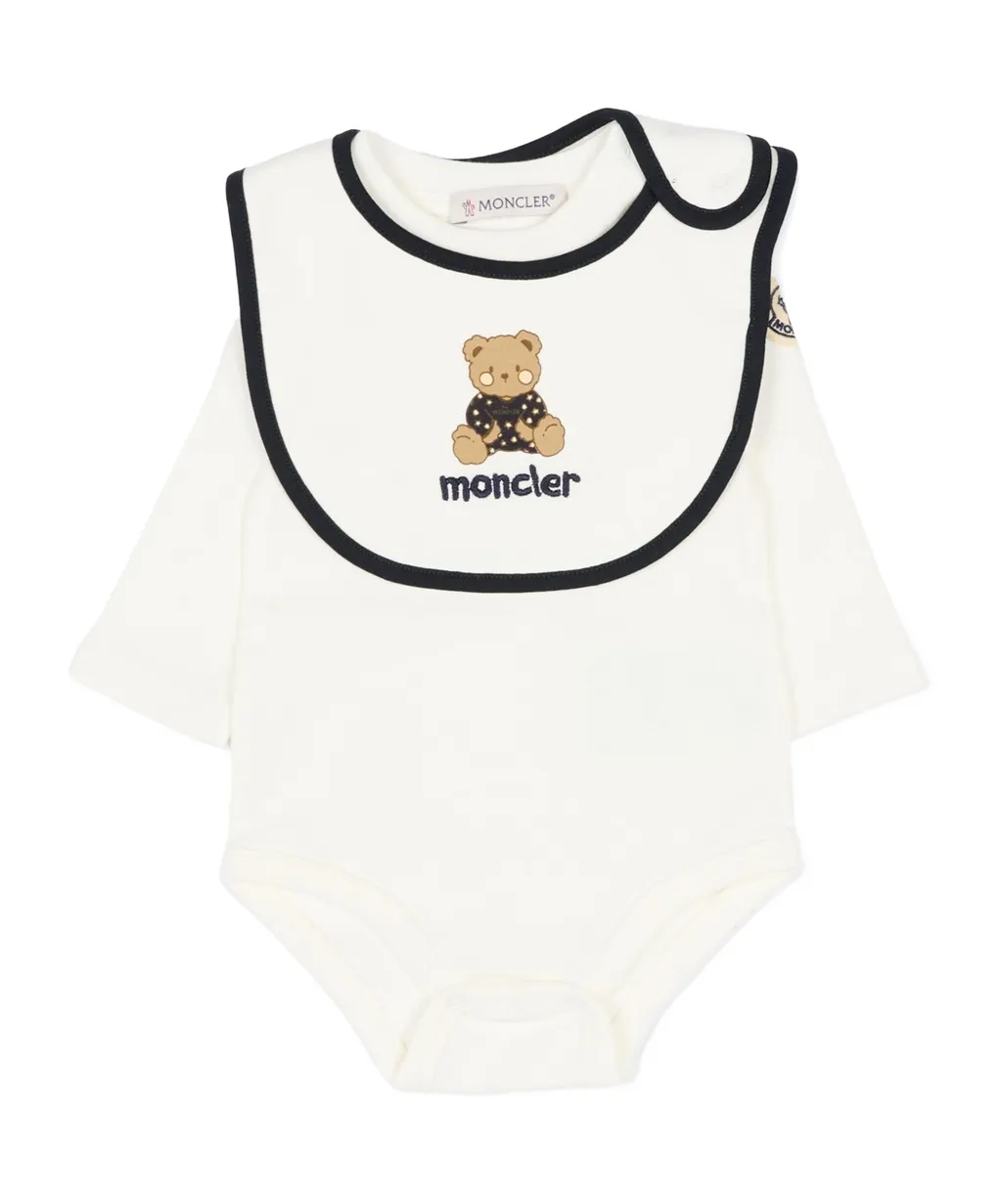 Moncler Enfant Teddy Bear Logo Set