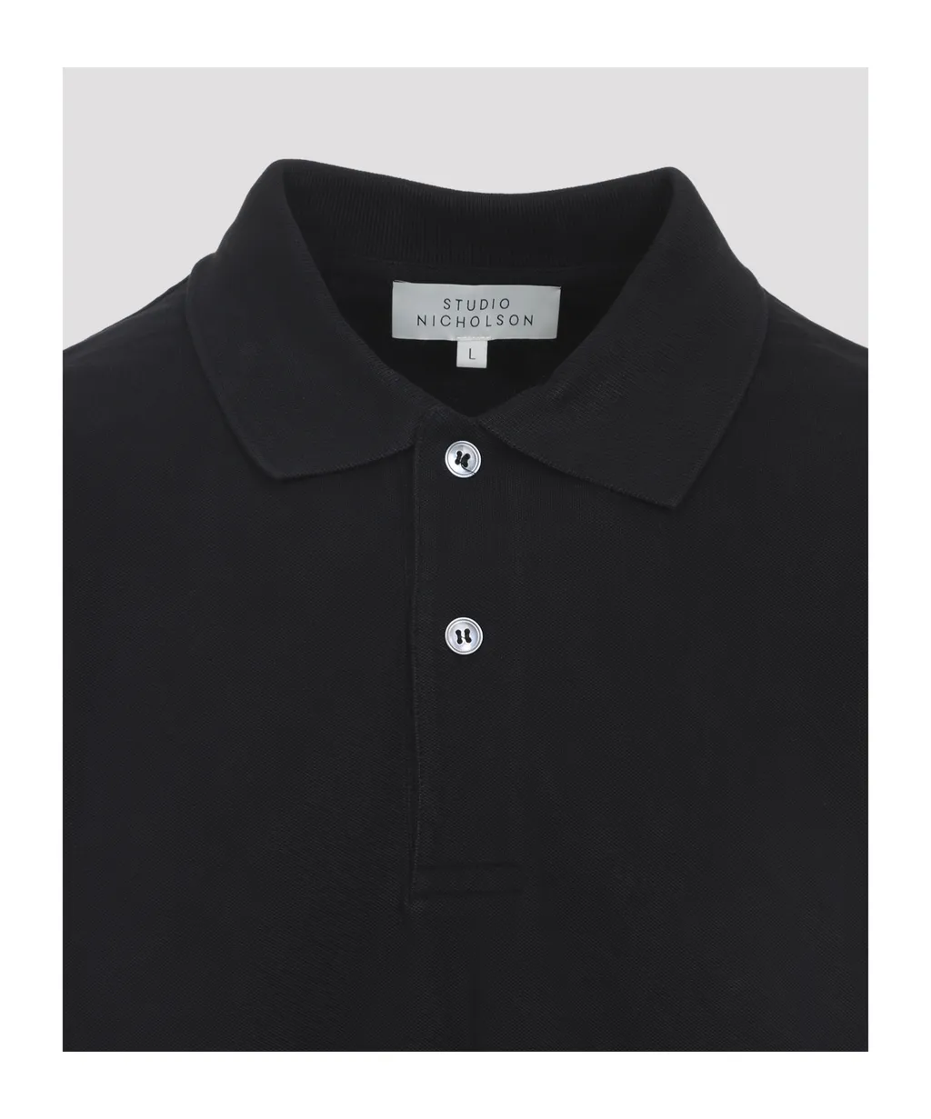 Studio Nicholson Short-Sleeved Polo Shirt