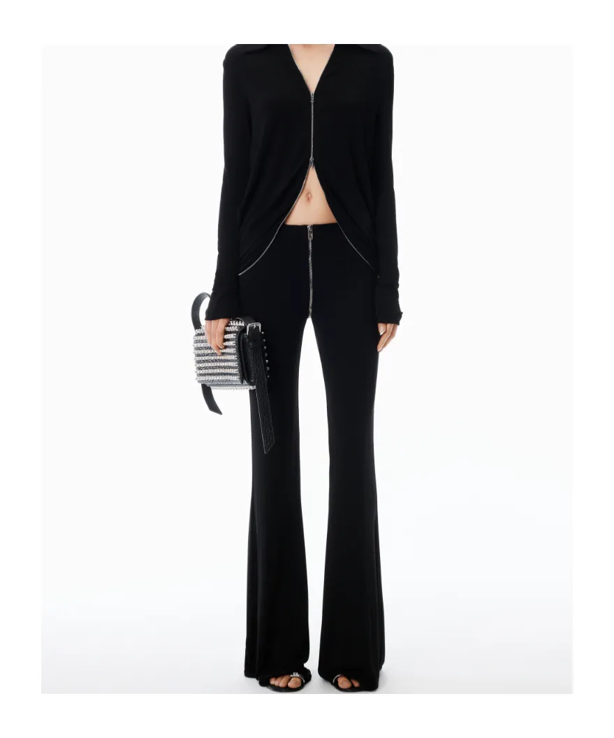 Alexander Wang Mid-Rise Flared Pants