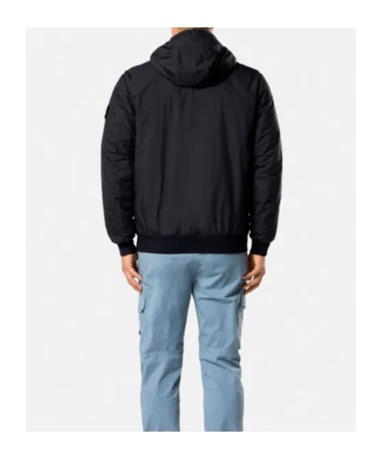 Stone Island Hooded Zip-Up Padded Jacket