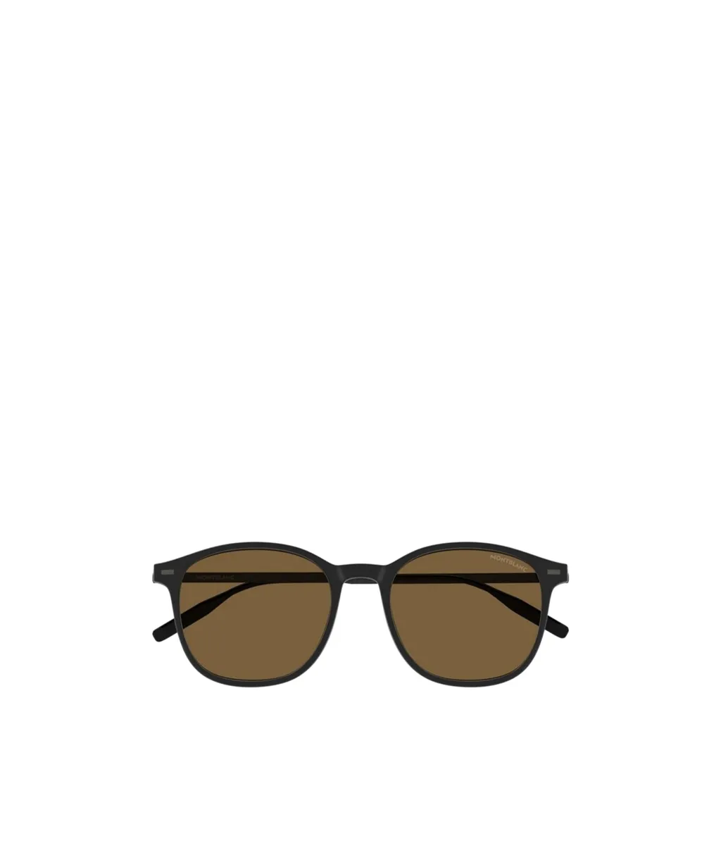 Montblanc Eyewear Oval Frame Sunglasses