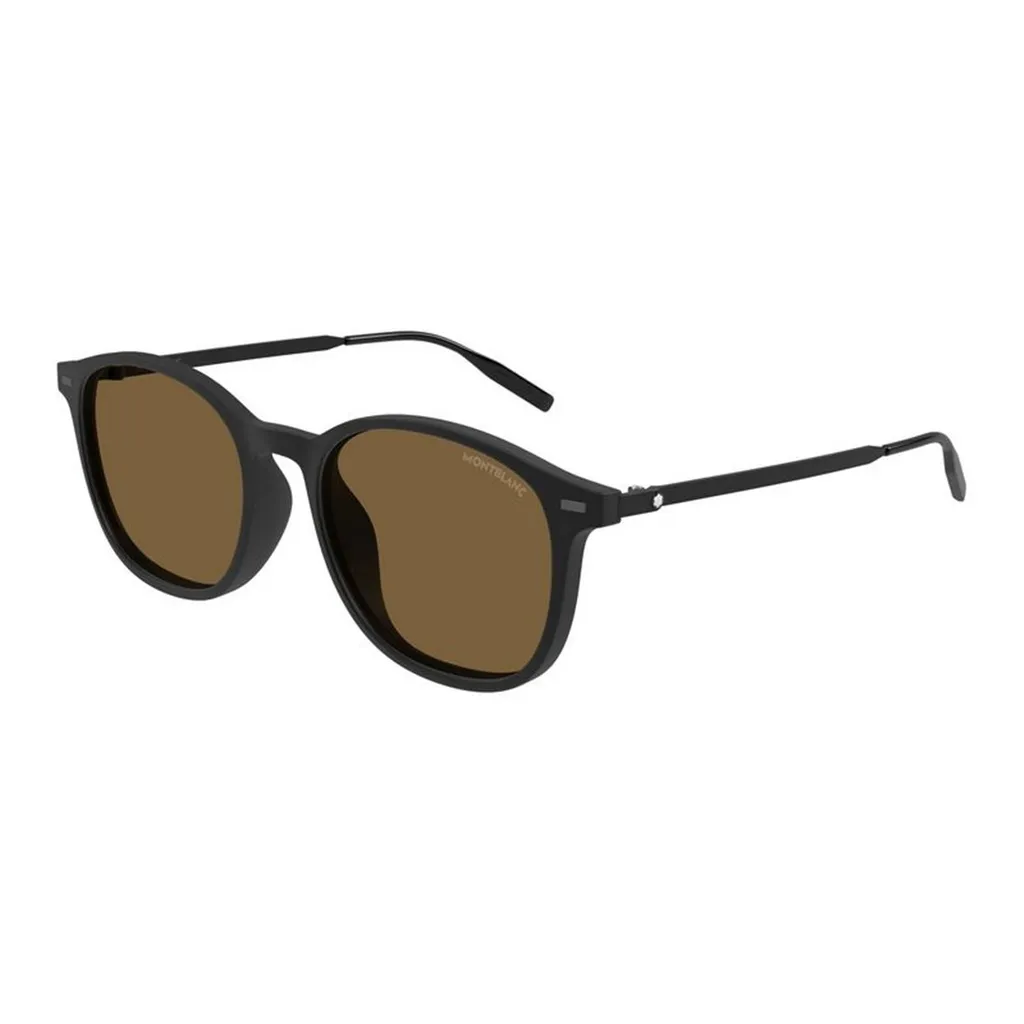 Montblanc Eyewear Oval Frame Sunglasses