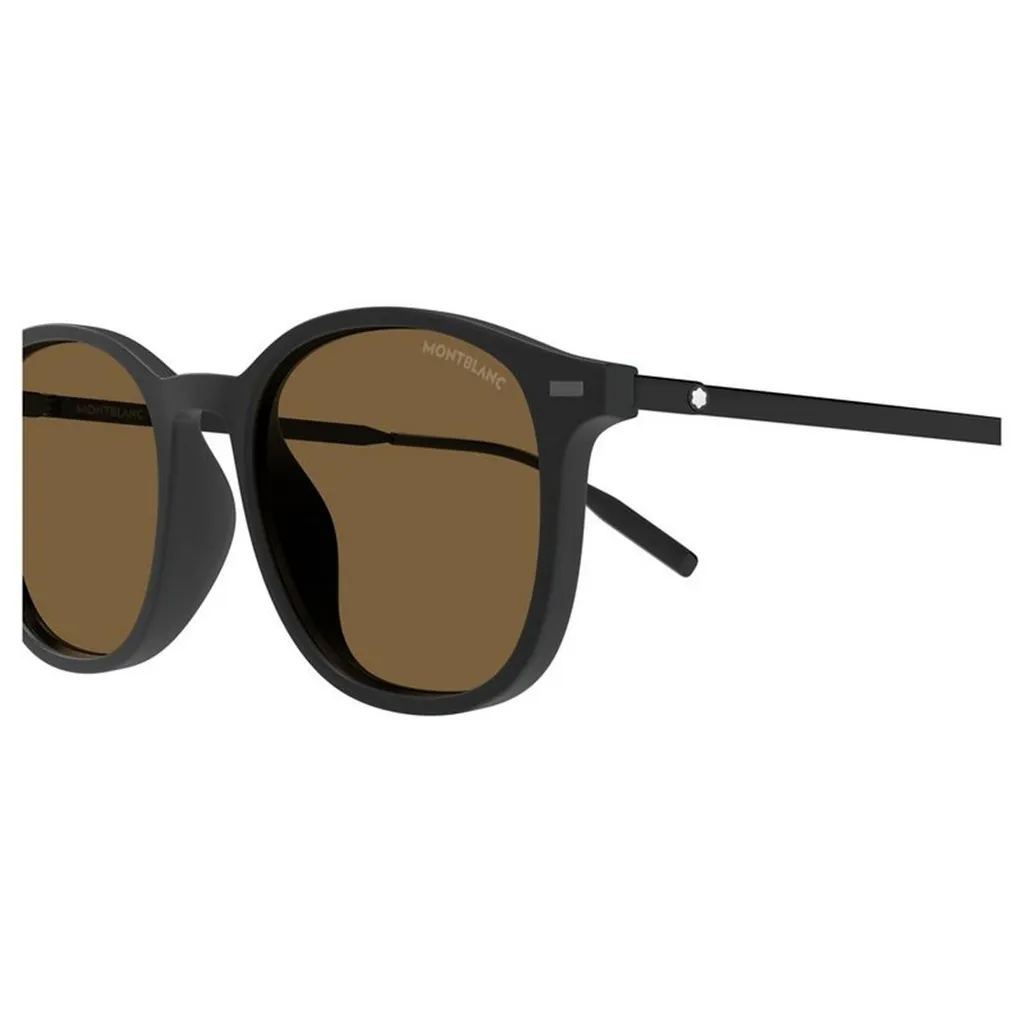 Montblanc Eyewear Oval Frame Sunglasses