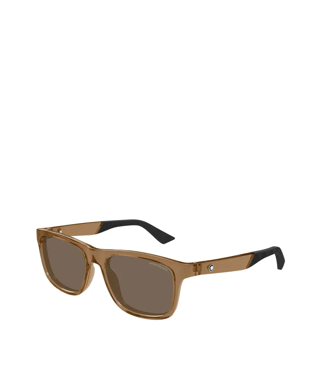 Montblanc Eyewear Rectangular Frame Sunglasses