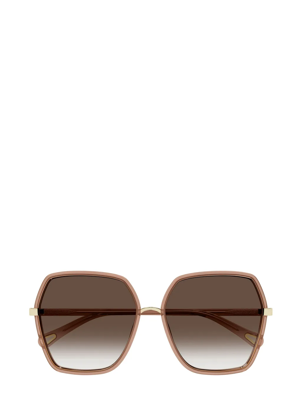 Chlo Eyewear Geometric Frame Sunglasses