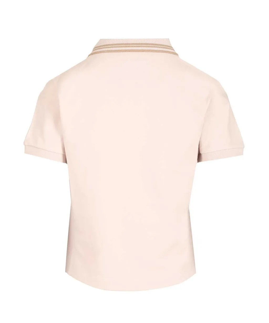 Vivienne Westwood Logo Embroidered Short Sleeve Polo Shirt