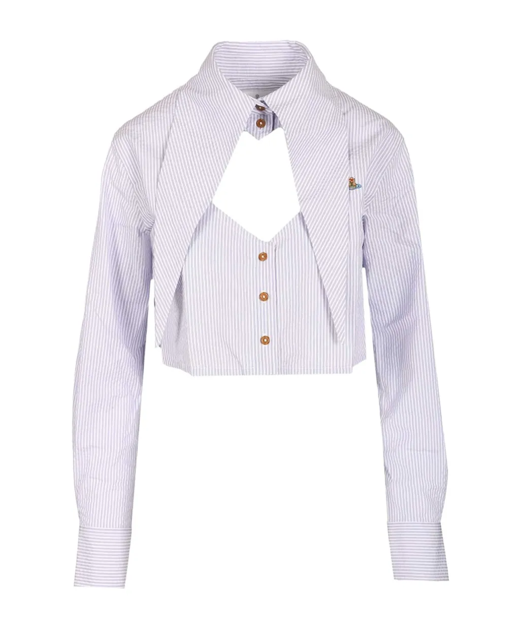 Vivienne Westwood Cut Off Heart Shirt