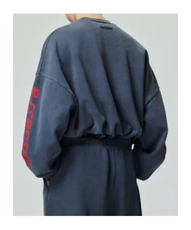 Fear Of God Essentials Chicago Heavy Fleece Cropped Sweatshirt