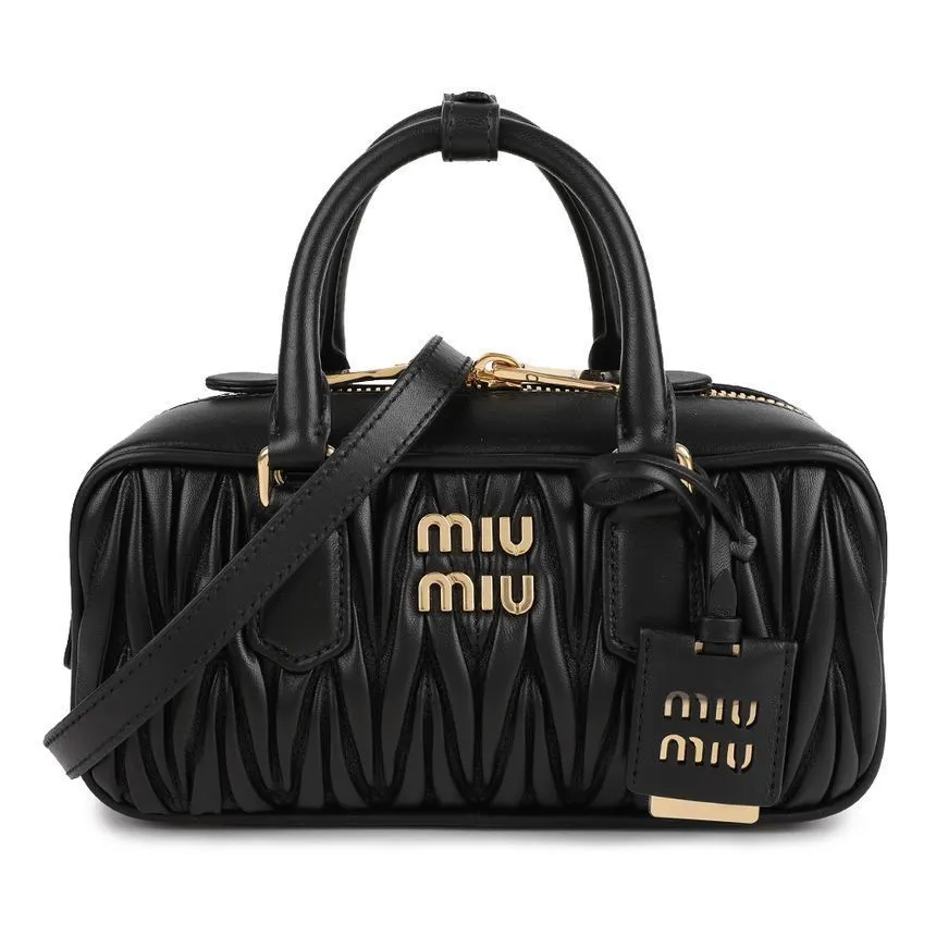Arcadie Matelassé Nappa Leather Bag