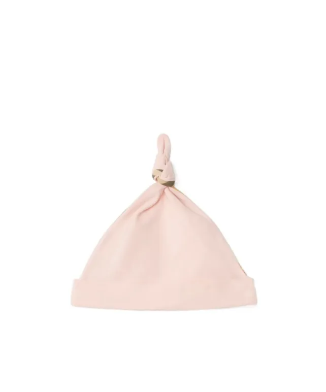 Burberry Kids Sleepsuit Bib And Hat Baby Set