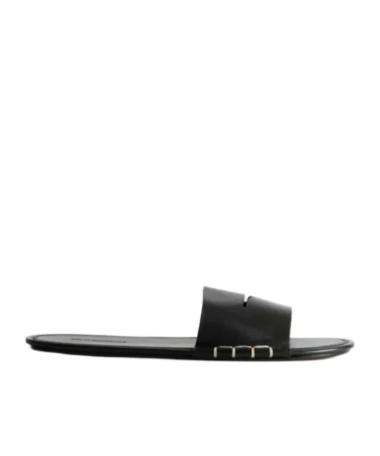 Loafer Slides In Black