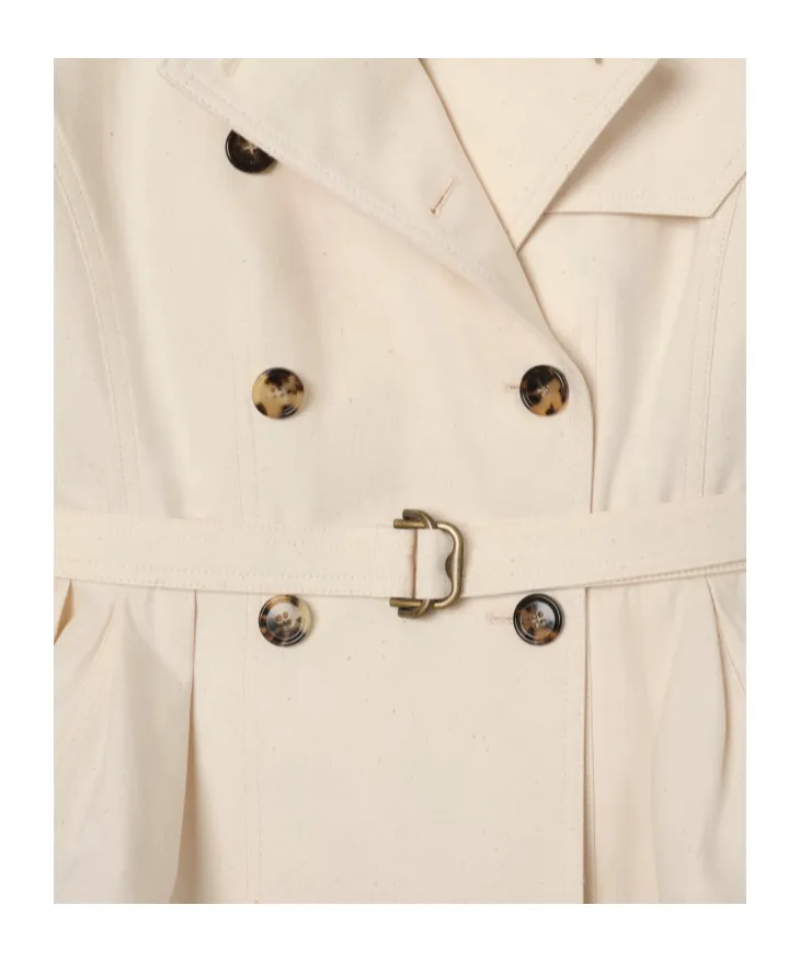 Cotton Isabella Trench Jacket