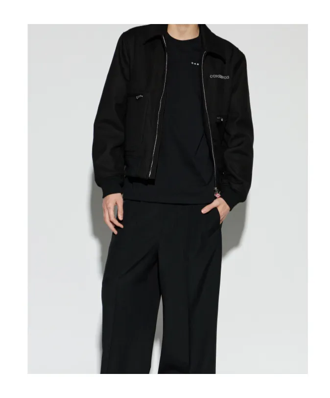 Lapel Long-Sleeved Jacket