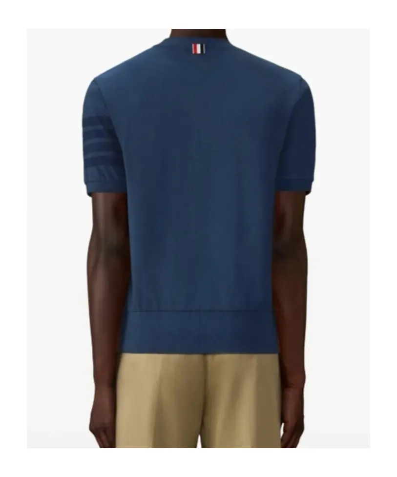 Thom Browne Jersey 4-Bar T-Shirt