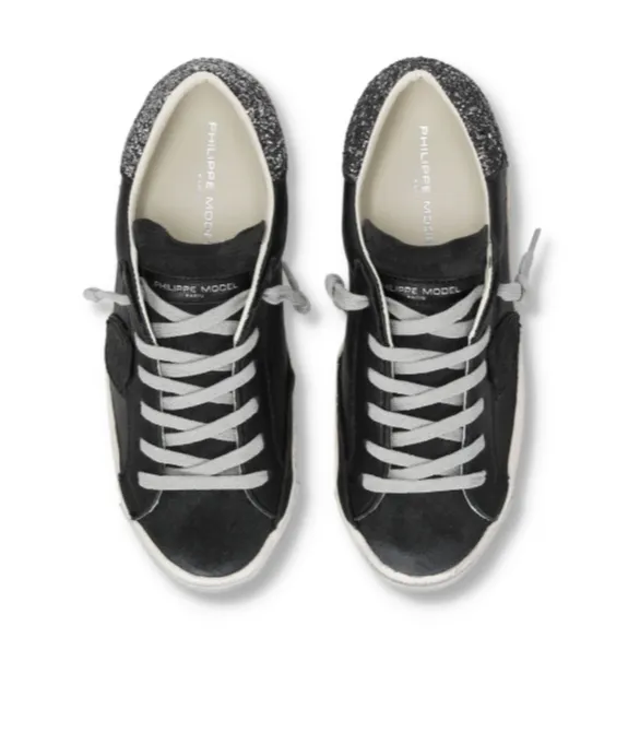 Philippe Model Prsx Glitter Sneakers