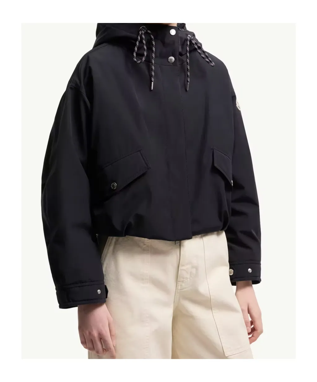 Eucalyptus Hooded Short Down Jacket