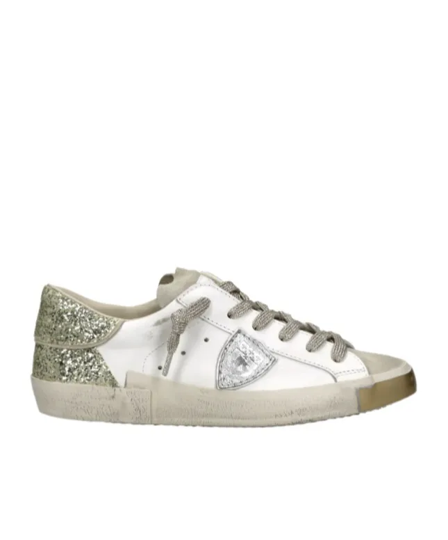 Philippe Model Prsx Glitter Sneakers