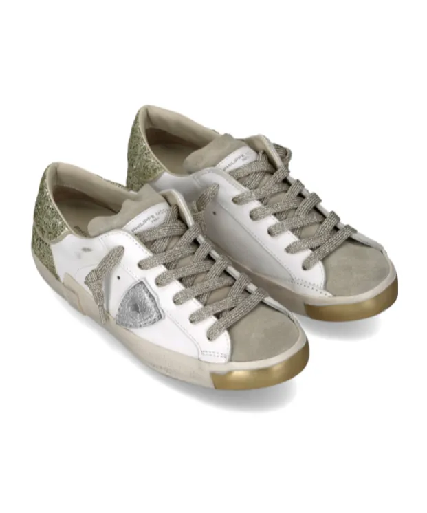 Philippe Model Prsx Glitter Sneakers