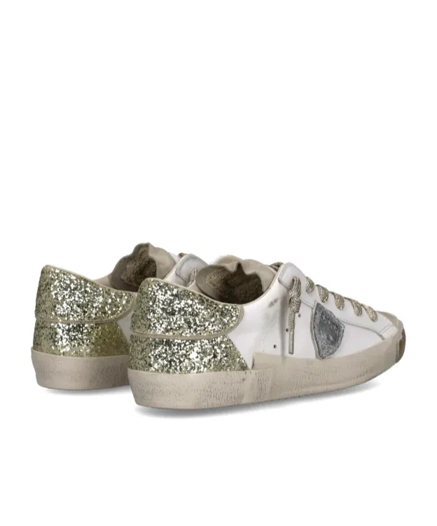 Philippe Model Prsx Glitter Sneakers