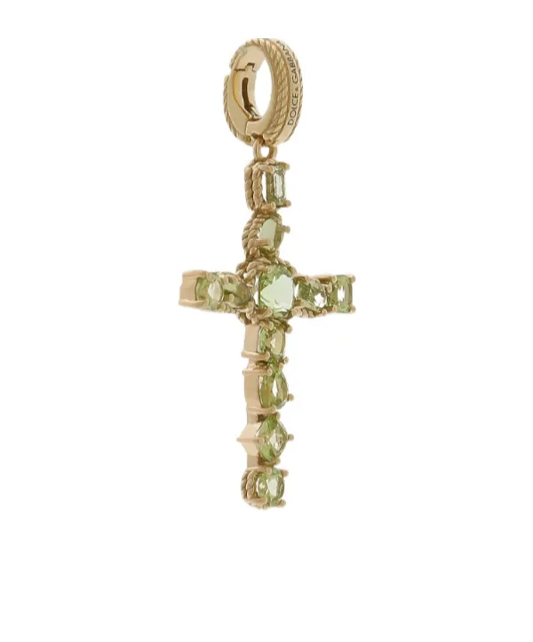 Charm Rainbow 18 Carat Yellow Gold And Peridots