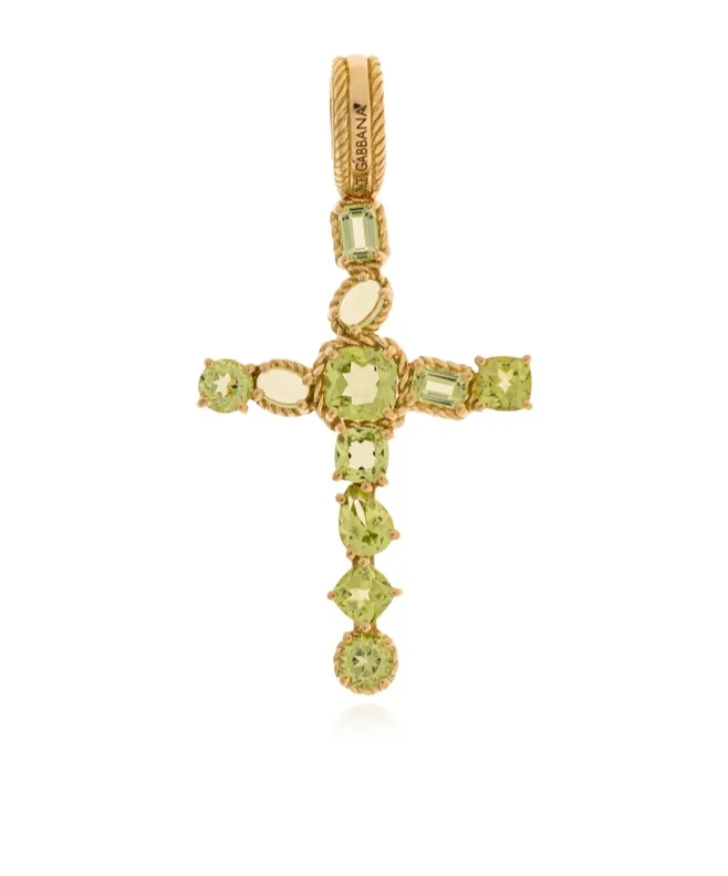 Charm Rainbow 18 Carat Yellow Gold And Peridots