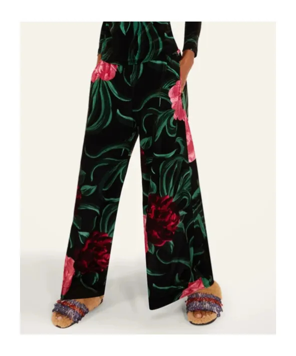 Floral Palazzo Trousers