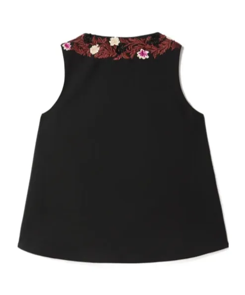 Scala Floral V-Neck Top