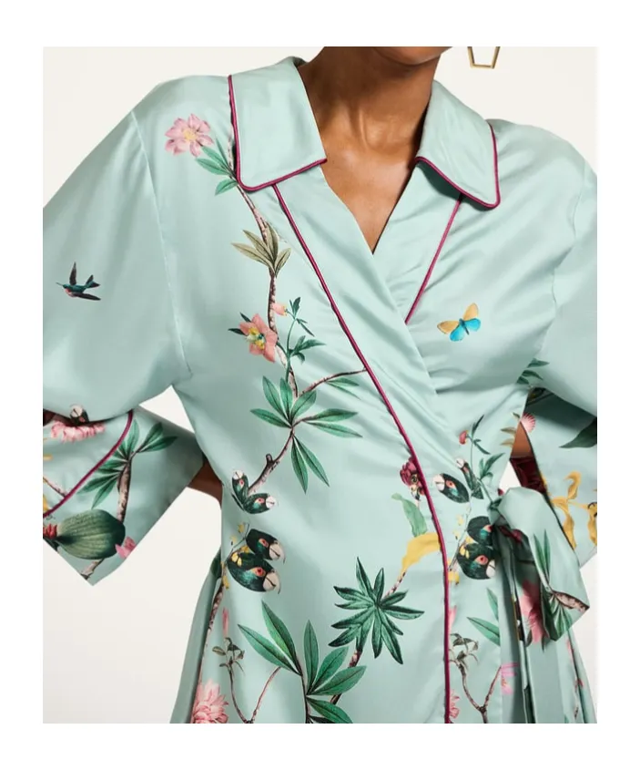 Midnight Floral Midi Dress
