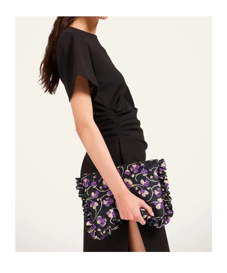 Short-Sleeve Midi Dress