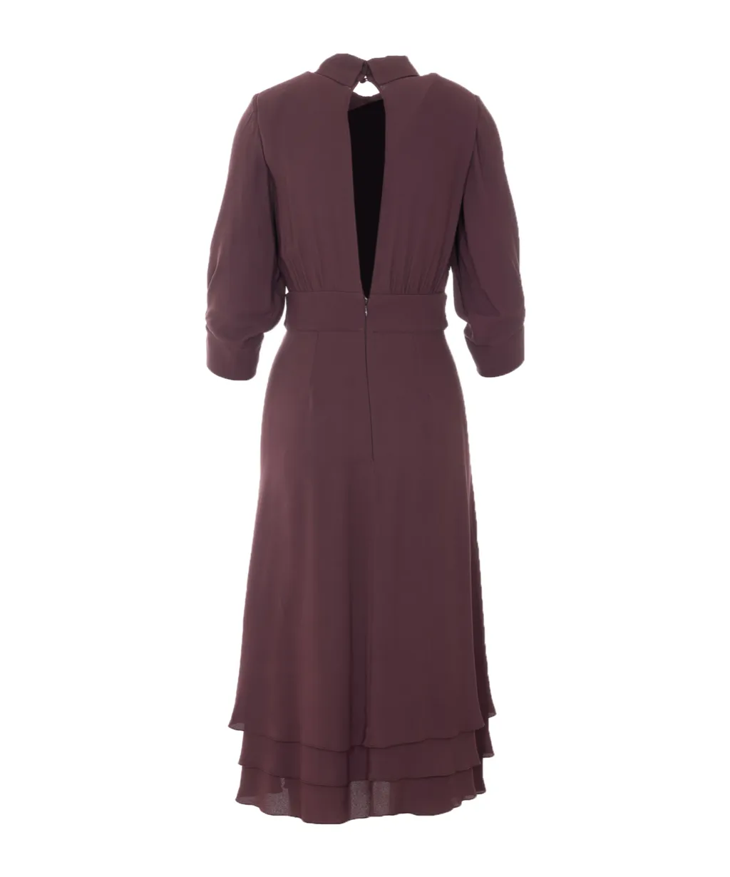 Elisabetta Franchi Georgette Dress