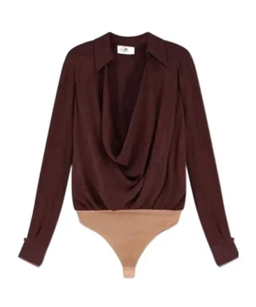 Elisabetta Franchi Georgette Bodysuit