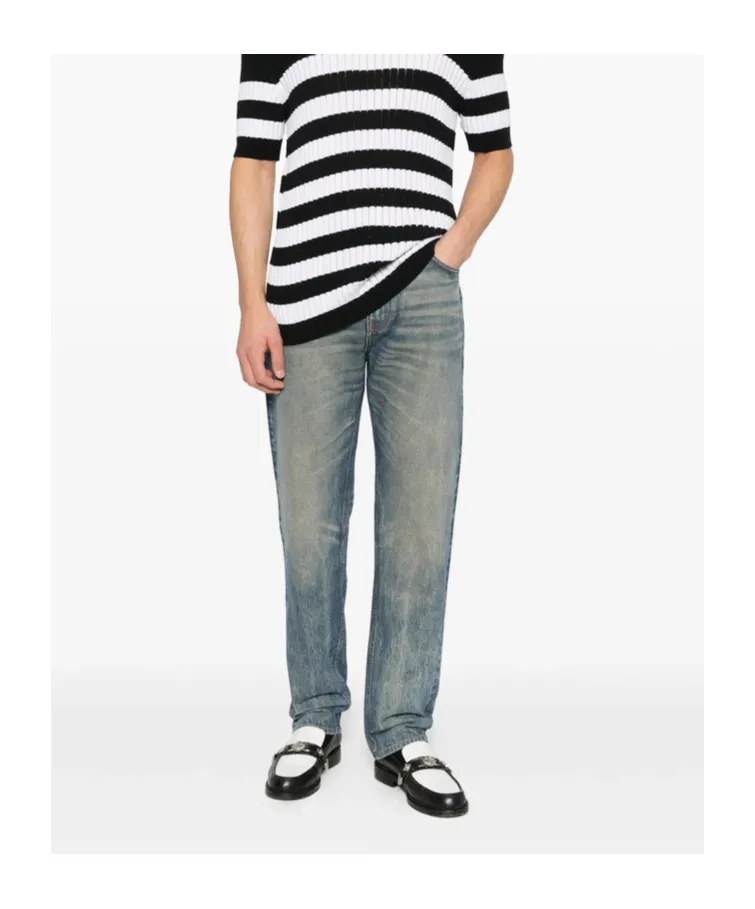 Logo-Patch Jeans