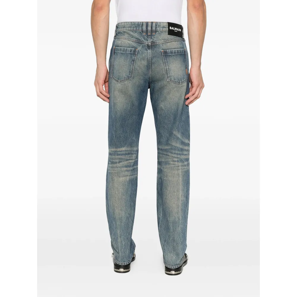 Logo-Patch Jeans