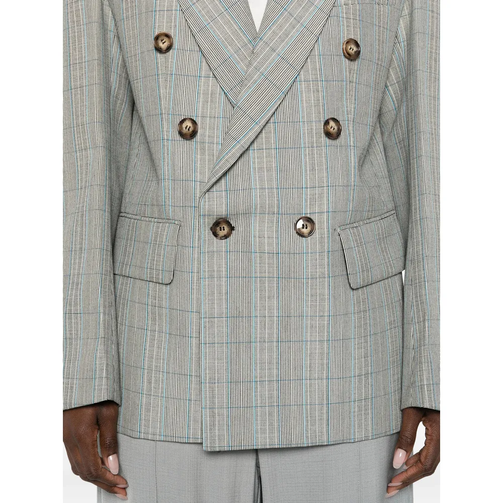 Long-Sleeved Suit Jacket