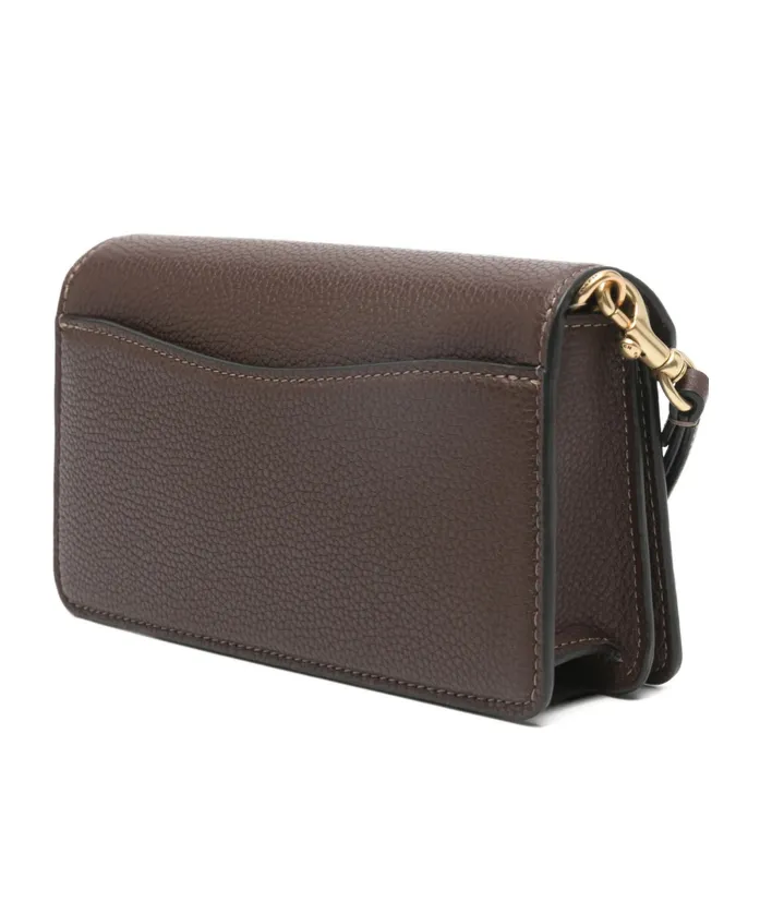 Coach Logo Plaque Chain Crossbody Bag