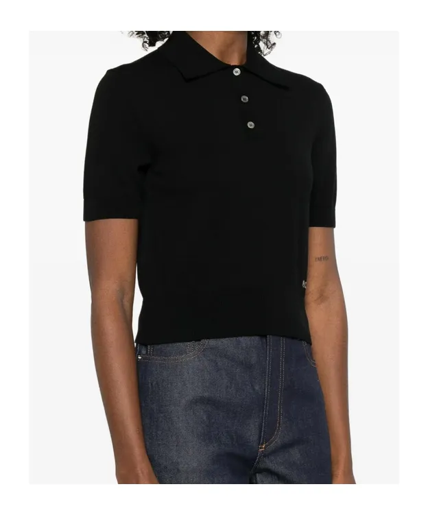 Logo-Detail Polo Top