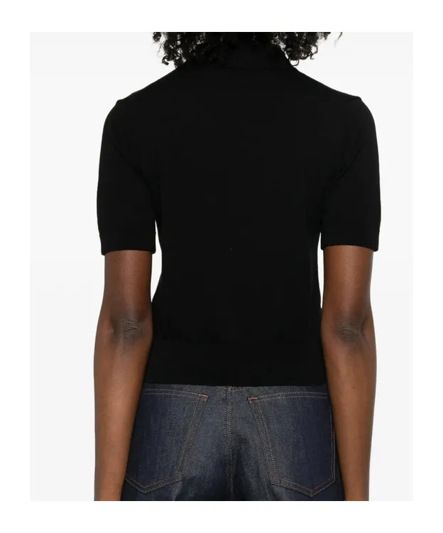 Logo-Detail Polo Top