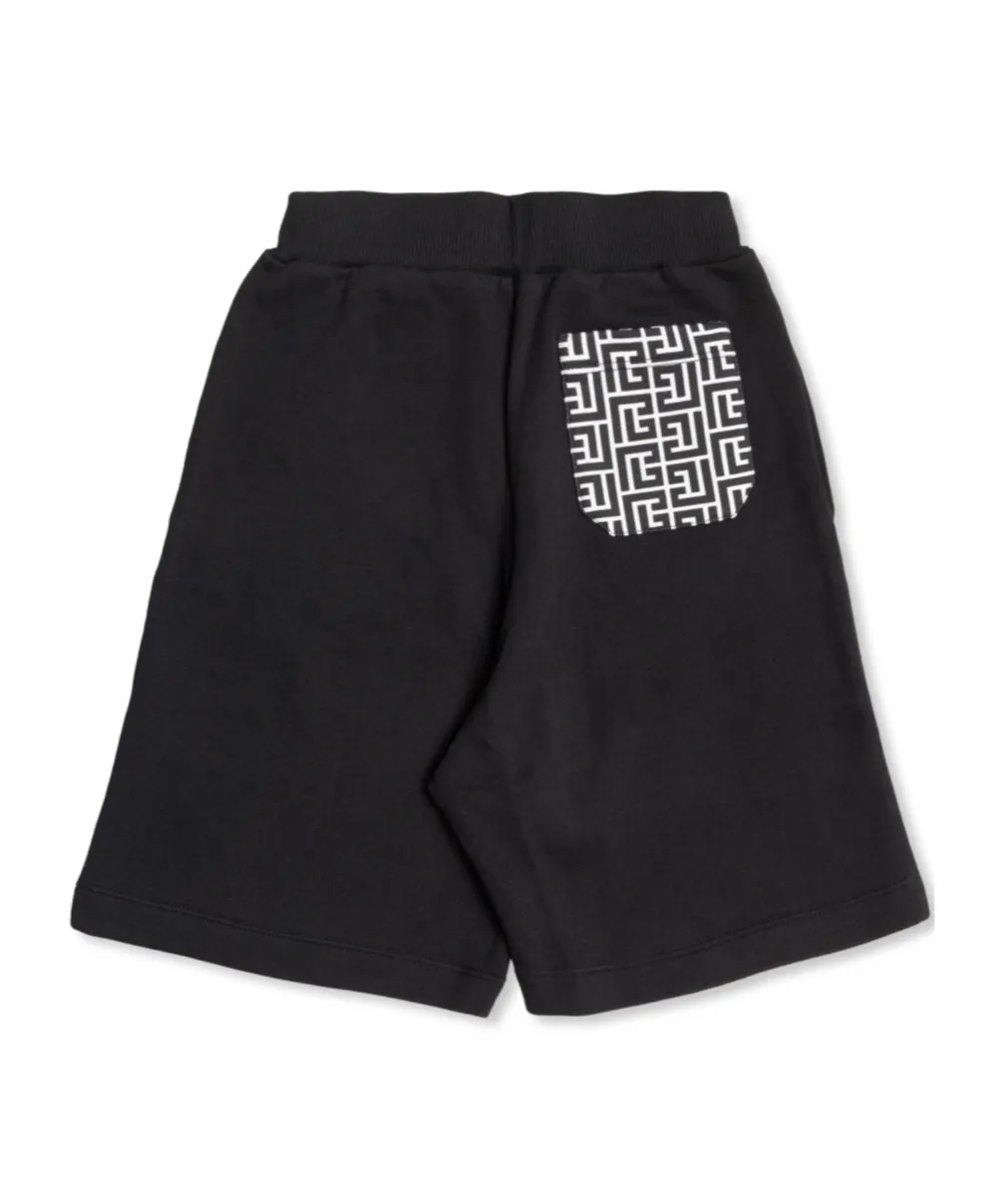 Balmain Kids Monogram Shorts