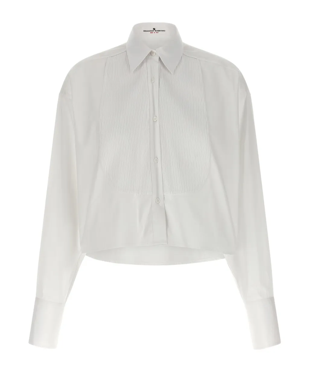 Ermanno Scervino Plastron Shirt