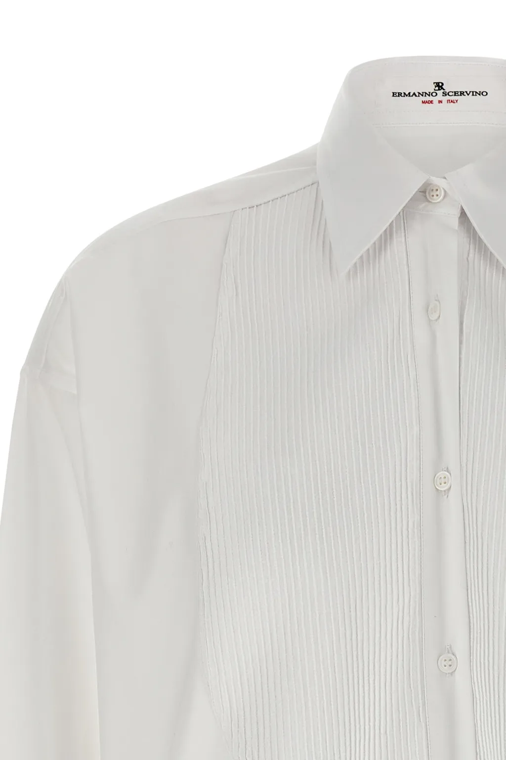 Ermanno Scervino Plastron Shirt